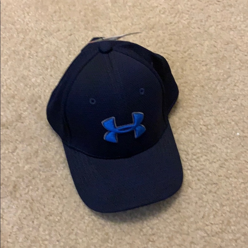 Boys Under Amour Navy Hat